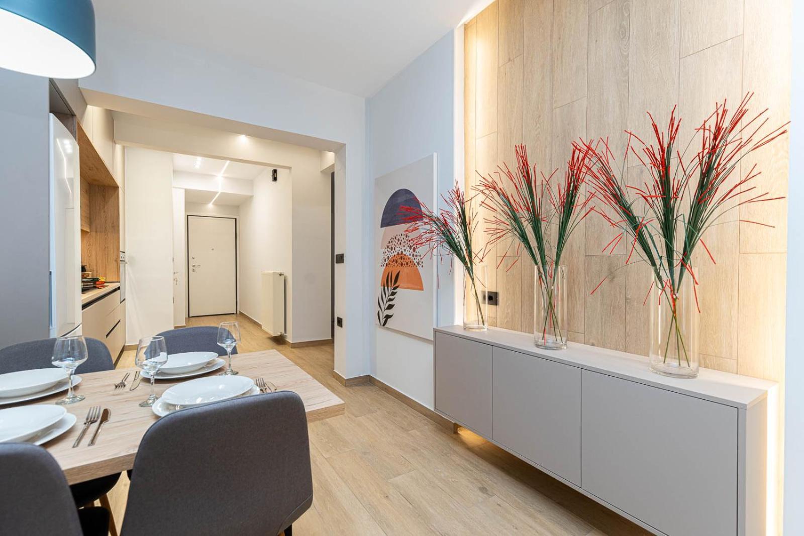 Modern 3 Bedroom Luxury Apartment Солун Екстериор снимка