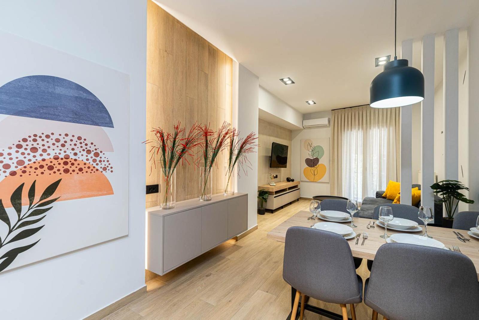 Modern 3 Bedroom Luxury Apartment Солун Екстериор снимка